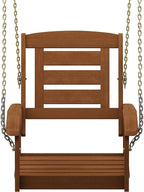 Furinno Tioman Hardwood Patio / Garden / Outdoor 2ft Porch Swing, 1 Seater - Image 5