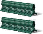 Garden Plant Clips 50 Pack Big Size Dark Green, Reusable Garden Plant Supports by ArtconalDirect