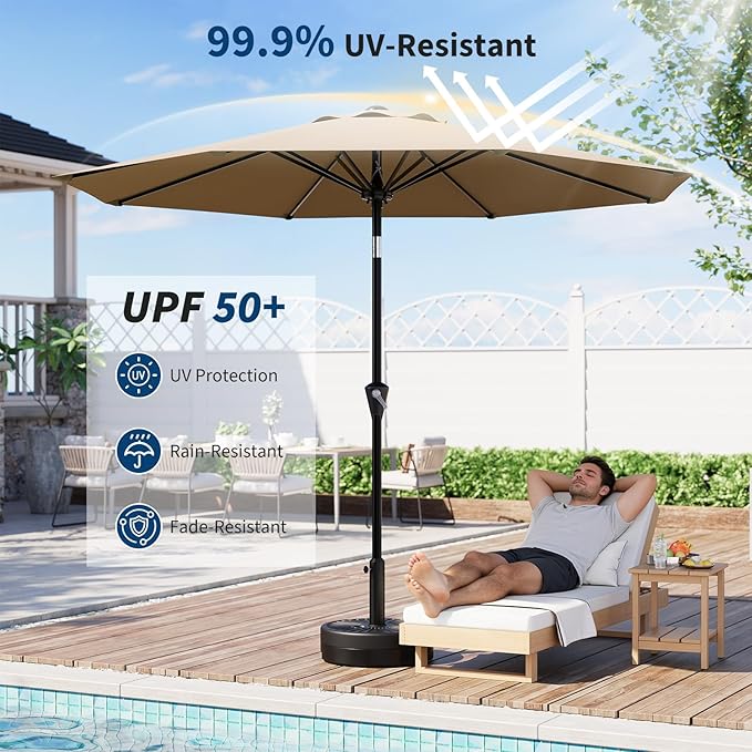 Garvee 10FT Patio Umbrella - Image 5