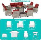 13-Piece Outdoor Patio Furniture Set - Image 2
