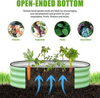 SnugNiture Galvanized Raised Garden Bed - Image 4