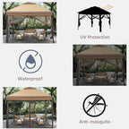 GDY 11x11 Pop Up Canopy Tent, Outdoor Canopy - Image 4
