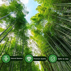 Garden Stakes, 18 Inches Natural Bamboo Plant Stakes, Plant Support Stakes - Image 3
