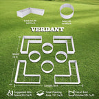 A ANLEOLIFE 8-Pack 4X4X1.5ft & 74x74x18in Deep Root Galvanized Raised Garden - Image 2