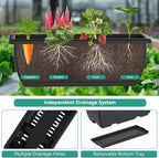 CADUKE Raised Garden Bed, Garden Raised Planter Box - Image 5