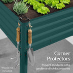 Best Choice Products 48x24x30in Galvanized Raised Garden Bed, Metal Elevated - Image 7