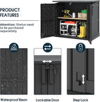 LHBcraft Outdoor Storage Cabinet 36 Cu Ft - Image 3