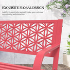 VINGLI 50" Outdoor Bench Metal - Image 5