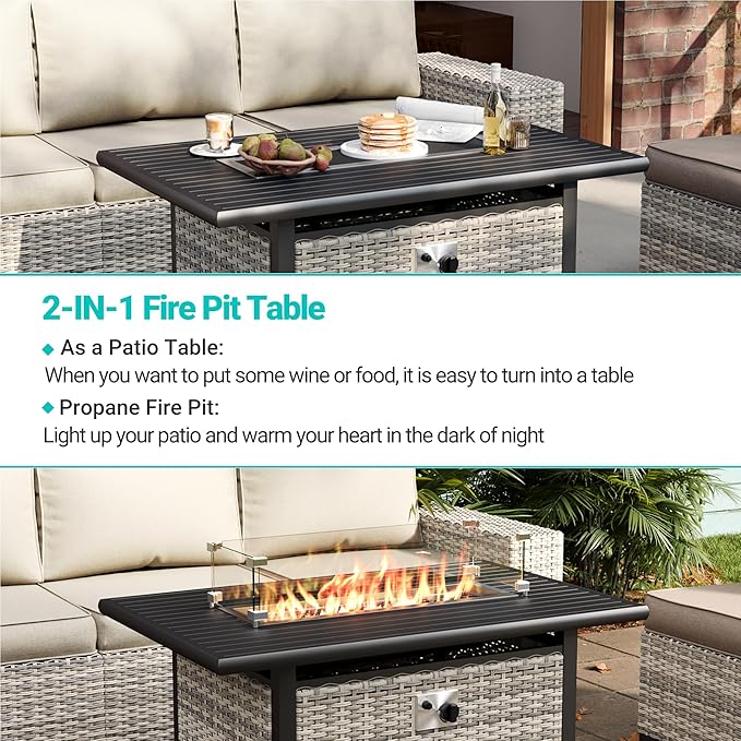 13-Piece Outdoor Patio Furniture Set - Image 7