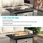 13-Piece Outdoor Patio Furniture Set - Image 9