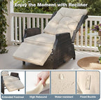 Outdoor Indoor Wicker Recliner - Image 4