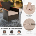 Tangkula 11 Pieces Patio Dining Set - Image 3