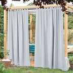 NICETOWN 2 Panels Outdoor Curtainss - Image 2