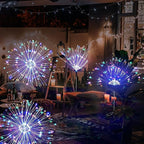 JJGoo Solar Firework Lights, 2 Pack 150 LEDs 2 Lighting Modes Solar Lights - Image 7