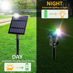 T-SUN RGB Solar Spotlights Outdoor, Halloween Decoration Solar Landscape - Image 4