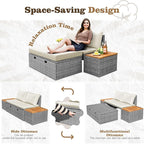 Flamaker Outdoor Rattan Daybed - Image 7