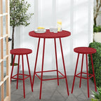 Best Choice Products 3-Piece Patio Dining Set, Bar Height, Outdoor Bistro Set - Image 7
