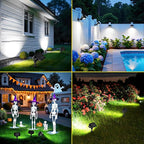 ROSHWEY Solar Spot Lights Outdoor, Waterproof Spotlights - Image 2