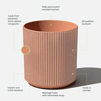 Veradek Demi Series Round Planter - Image 2