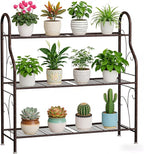 SORCEDAS Plant Stand Indoor Outdoor Plant Shelf 3 Tier Metal Corner Flower by SpecialYourHome