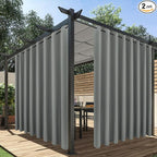 HolidayIdeas Extra Wide Outdoor Curtains by HolidayIdeas
