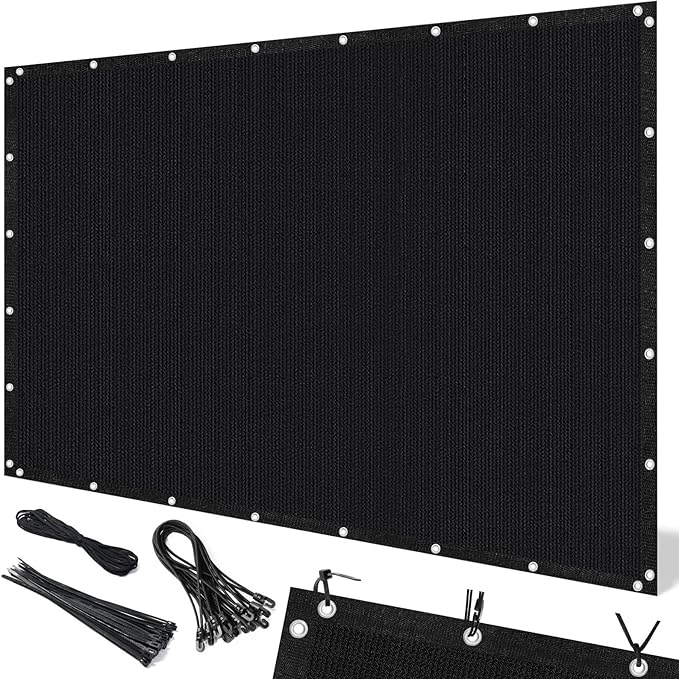 Artpuch 90% Sun Shade Cloth, 10 x 20 FT Pergola Shade Cover Canopy by Artpuch