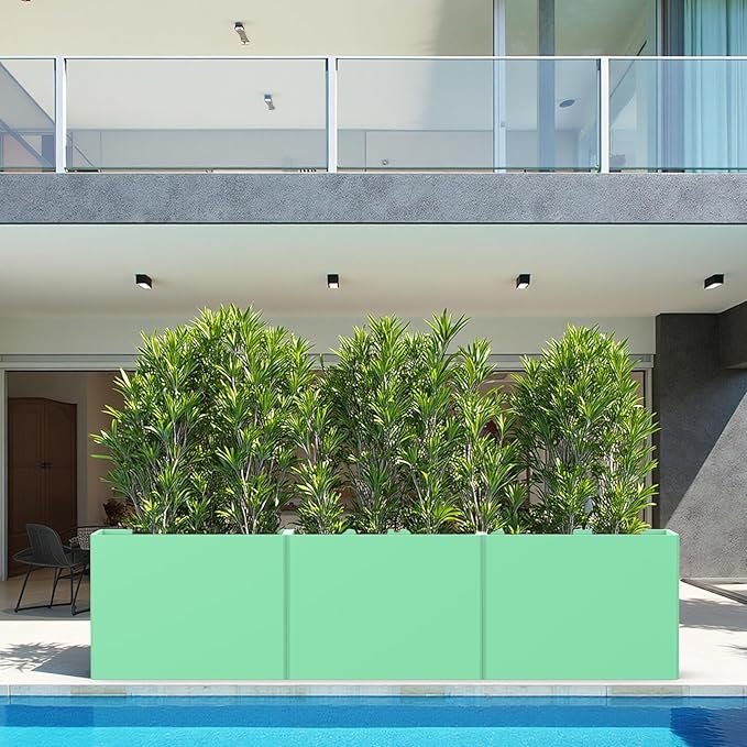 Rectangular Planter Box with Removable Insert Shelf - Image 7