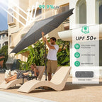 JEAREY 9FT Outdoor Patio Umbrella - Image 5