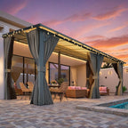 AECOJOY 20' x 8' Outdoor Gazebo Pergola - Image 5