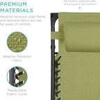 Best Choice Products Folding Zero Gravity Outdoor Recliner Patio Lounge Chair - Image 5