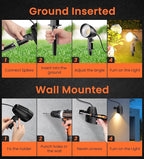 MEIKEE 7W Low Voltage LED Landscape Lights 800LM 12V Outdoor Landscape Lighting - Image 7