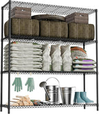 2400LBS 47.3" W Stand Shelf Wire Rust-Proof Outdoor Storage Shelving 4-Tier by MEIGAOPLASTICANDMETALHKCOLIMITED