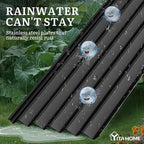 YITAHOME 8x4x1.5ft Large Raised Garden Bed Kit, Galvanized Metal Planter Box - Image 5