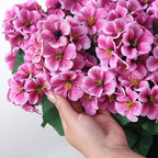 2 Pack Artificial Geranium Flowers Topitary Trees - Image 6