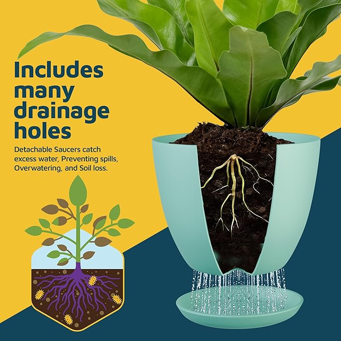 Planter Pots with Drainage Holes - Image 6