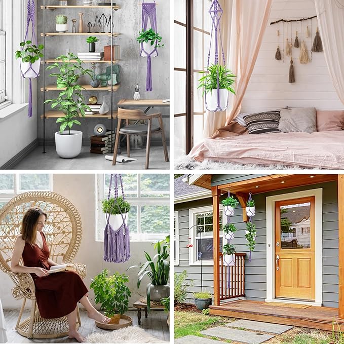 Macrame Plant Hangers - Image 5