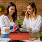 Window Box Planter, 12 Pack Plastic Vegetable Flower Planters Boxes 17 Inches - Image 7
