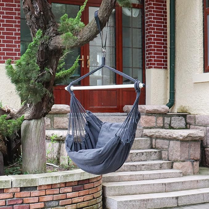 Highwild Hammock Chair Hanging Rope Swing - Image 2