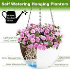 10 inch Hanging Planters for Indoor Plants, 3 Pack Self-Watering Hanging - Image 5
