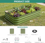 4 in 1Galvanized Raised Garden Bed - Image 3