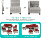 9-Piece Outdoor Patio Furniture Set - Image 3