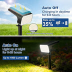 LANSOW Solar Spot Lights Outdoor Waterproof IP67, Solar Landscape Spotlights - Image 7