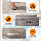 14-Seat Modern Patio Furniture Set - Image 7