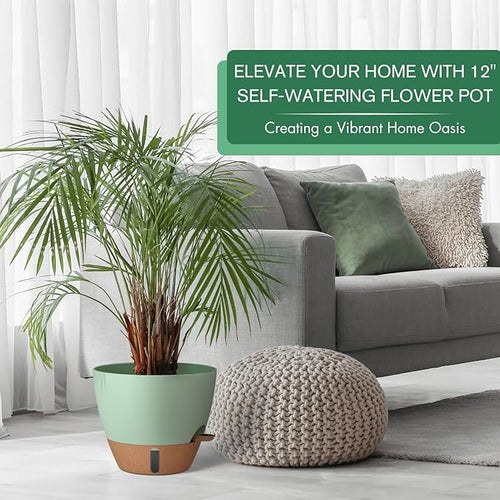 12/10/8 Inch Self Watering Pots - Image 2
