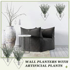 Jexine 4 Pcs Hanging Planters - Image 4