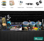 YITAHOME 80 Gallon Outdoor Storage Box, Large Water Resistant Resin Deck Box - Image 4