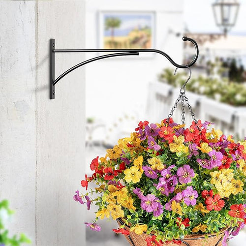 11 Inch 2 Pack Heavy Duty Plant Hangers Outdoor, Metal Plant Brackets - Image 2