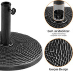 Yaheetech 22 lbs Outdoor Umbrella Base, Heavy Duty Market Umbrella Base Stand - Image 7