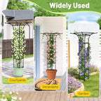 Garden Trellis for Climbing Plants Outdoor, 65 Inch Mushroom Top Trellis for - Image 8
