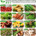 2 Pack Tall 8x4FT Corrugated Galvanized Steel Raised Garden Bed Outdoor - Image 8